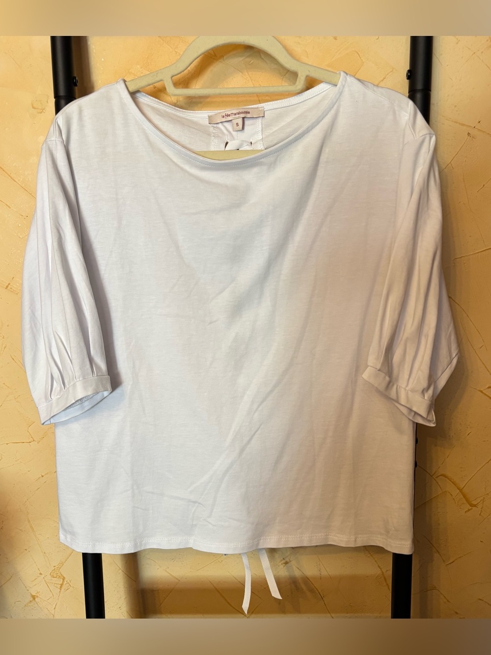 La fee maraboutee Women's Short Sleeve Cotton Top Size S